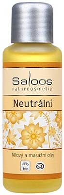 Saloos tělový a masážní olej Neutrální 250 ml