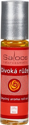 Saloos bio aroma roll-on Divoká růže 9 ml