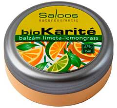 Saloos bio karité balzám Limeta-lemongrass 50 ml