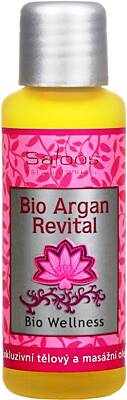 Saloos bio wellness exkluzivní tělový a masážní olej Argan Revital 500 ml