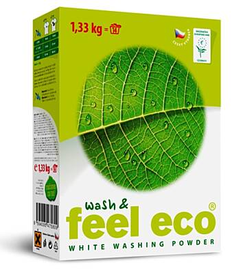 Feel Eco prací prášek na bílé prádlo 1,33 kg