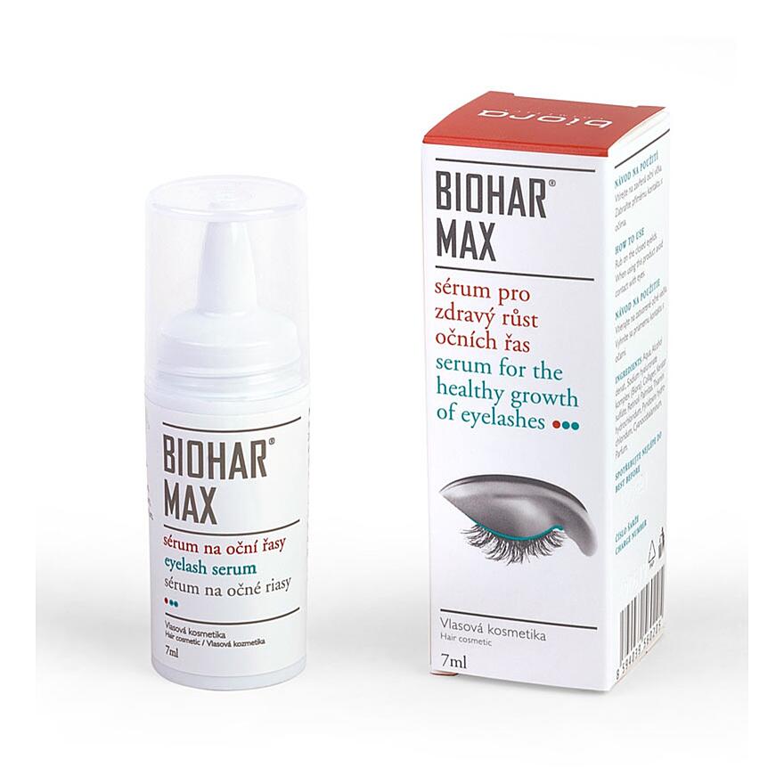BIOHAR MAX prorůstové sérum na řasy 7 ml