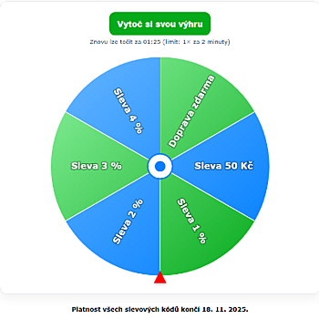 Kolo štěstí se znovu roztočilo - vyhrává každý
