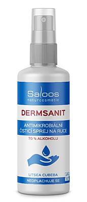 Saloos Dermsanit 50 ml – přírodní bezoplachový čisticí sprej na ruce