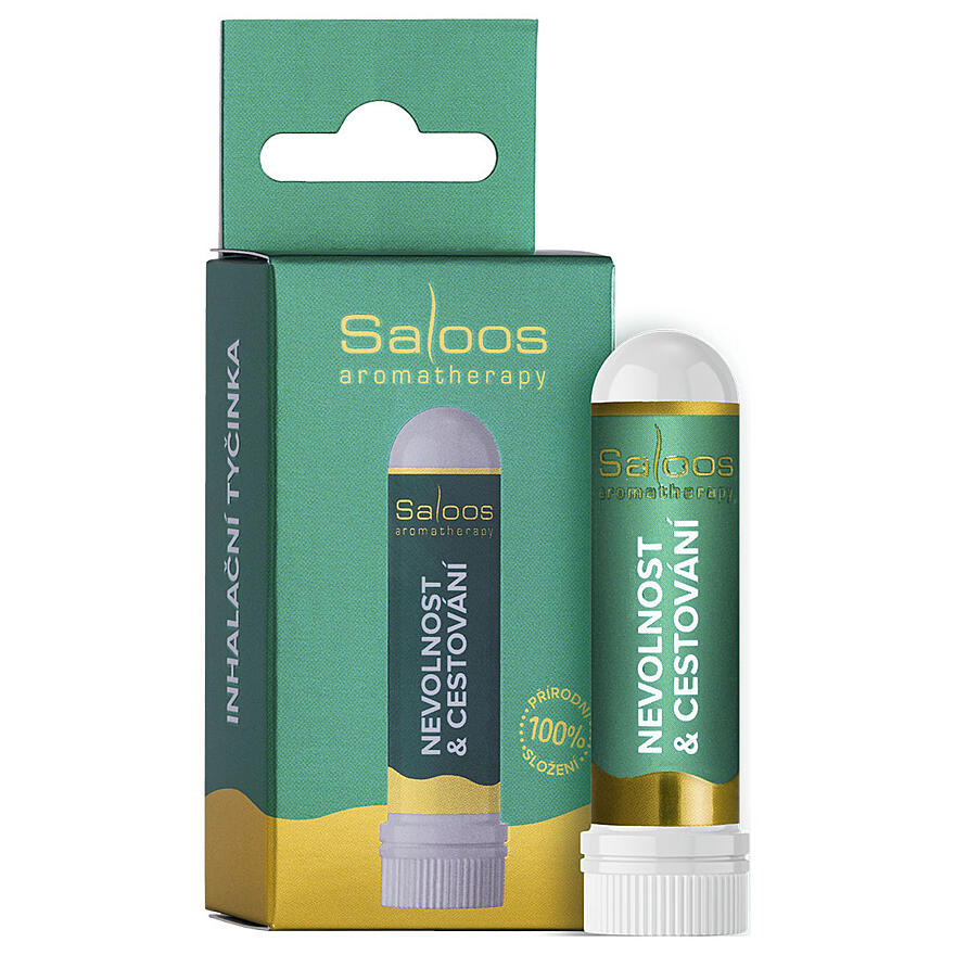 Saloos inhalační tyčinka Nevolnost & Cestování
