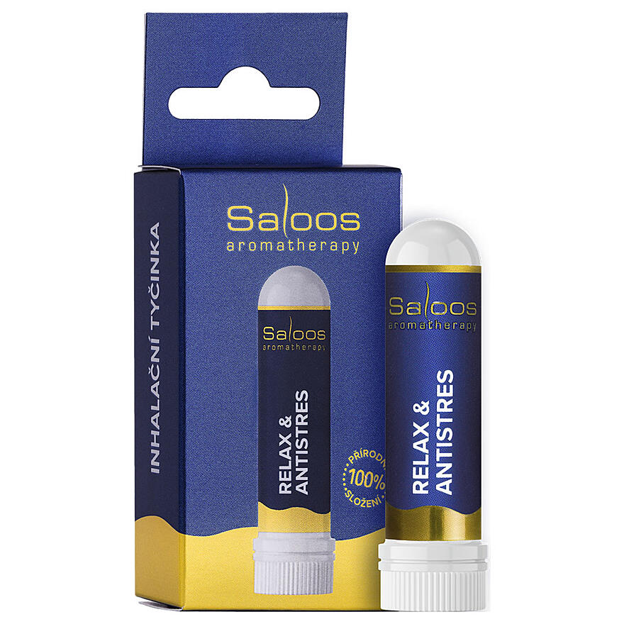 Saloos inhalační tyčinka Relax & Antistres