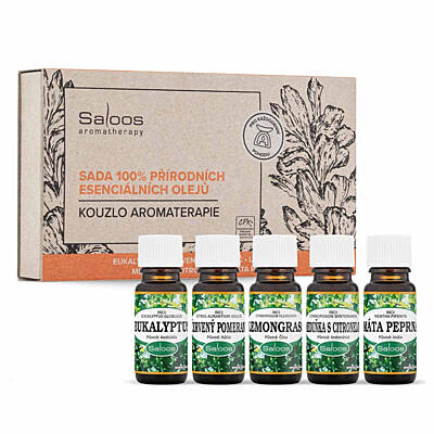 Saloos sada 5 ks esenciálních olejů Kouzlo aromaterapie