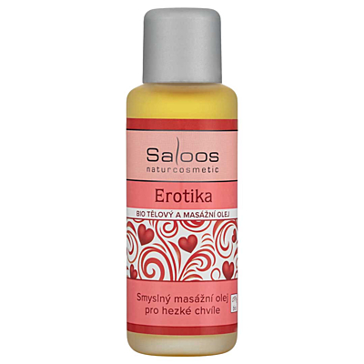 Saloos bio tělový a masážní olej Erotika 50 ml