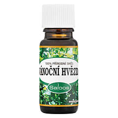 Saloos esenciální olej VÁNOČNÍ HVĚZDA pro aromaterapii 10 ml - sleva 14 Kč (15 %)