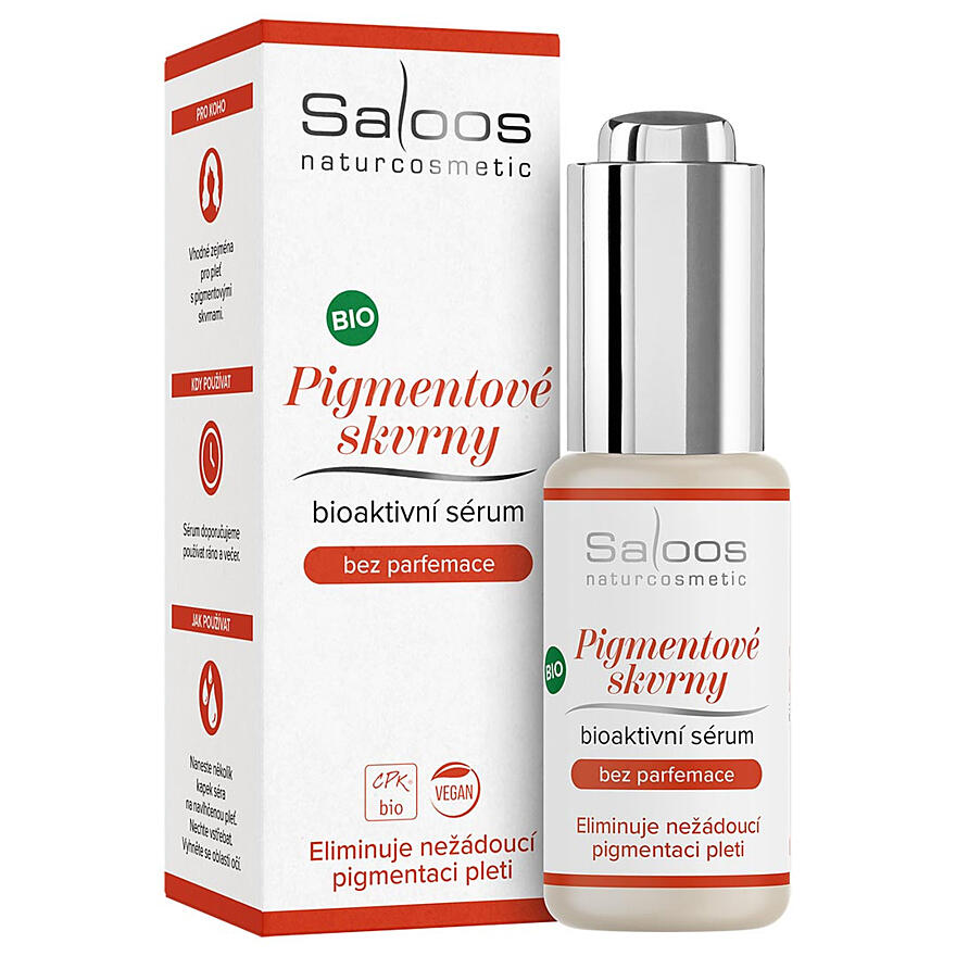 Saloos Bioaktivní sérum na pigmentové skvrny 20 ml