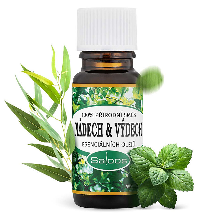 Saloos esenciální olej Nádech & Výdech 10 ml
