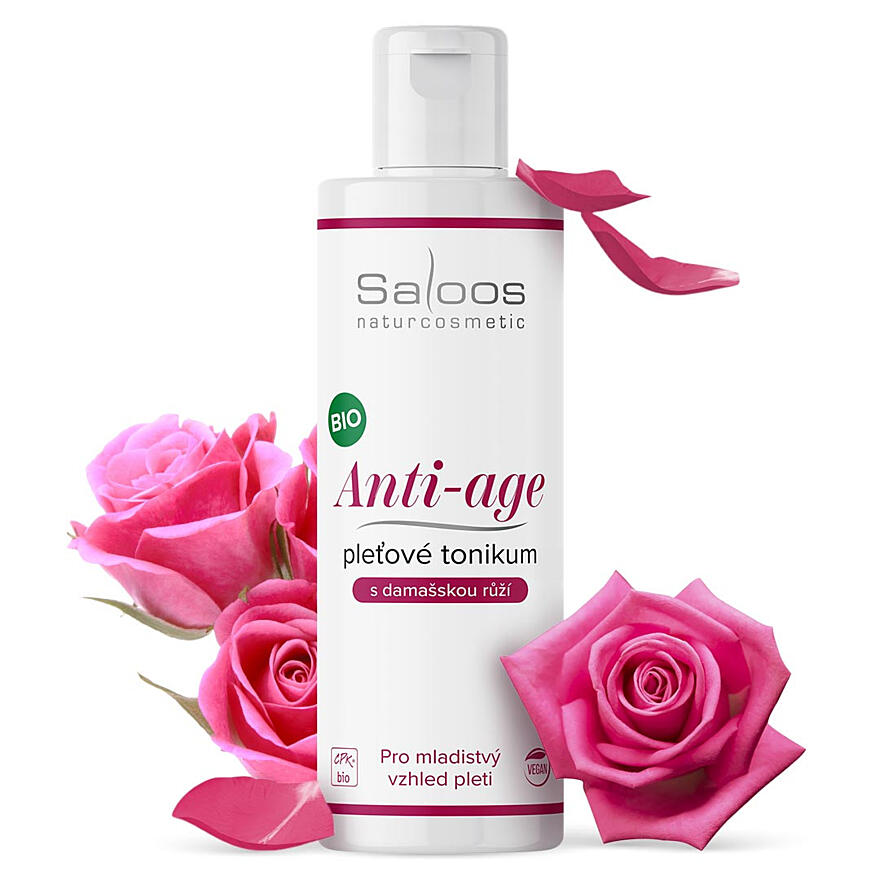 Saloos bio Anti-age pleťové tonikum 200 ml
