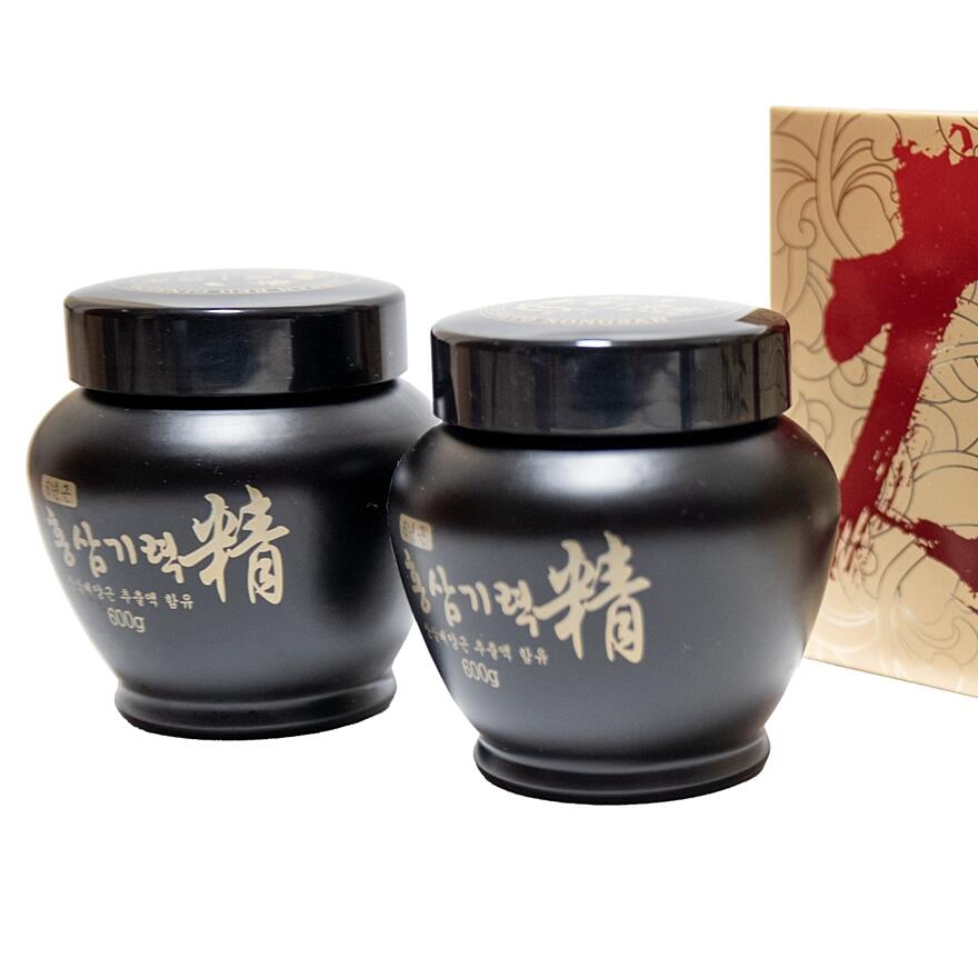 Korejský červený ženšen 6 mg/g – Black, 2 x 600 g