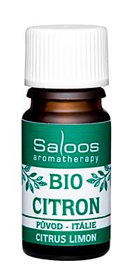 Saloos bio esenciální olej CITRON pro aromaterapii 5 ml
