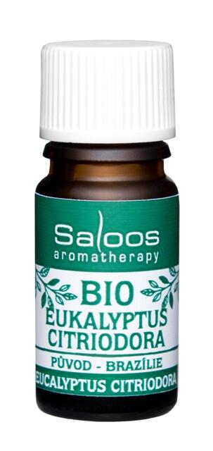 Saloos bio esenciální olej EUKALYPTUS CITRIODORA pro aromaterapii 5 ml