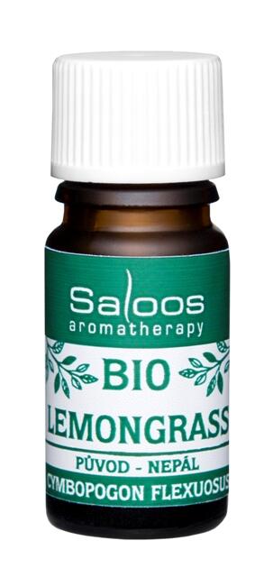 Saloos bio esenciální olej LEMONGRASS pro aromaterapii 5 ml