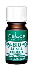 Saloos bio esenciální olej LITSEA CUBEBA pro aromaterapii 5 ml