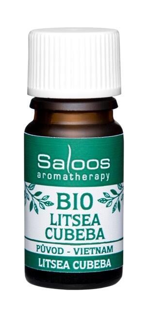Saloos bio esenciální olej LITSEA CUBEBA pro aromaterapii 5 ml