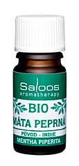 Saloos bio esenciální olej MÁTA PEPRNÁ pro aromaterapii 5 ml